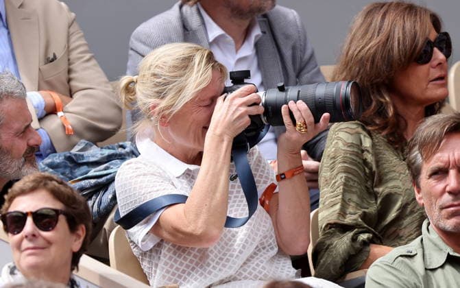 Anne Élisabeth Lemoine in the stands during the Roland Garros 2026 French Open on June 05, 2026 in Paris, France Jacovides Moreau Bestimage Celebs in the stands during the Day thirteen of the 2026 French Open on June 05, 2026 in Paris, France Paris France  Copyright: xJACOVIDES-MOREAUx xBESTIMAGExJACOVIDES-MOREAUx xBESTIMAGEx
