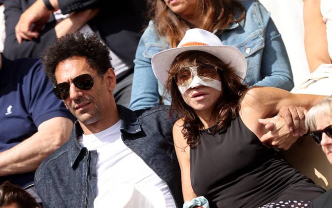 Tomer Sisley and his wife Sandra Sisley in the stands during the Day thirteen of the 2026 Roland Garros French Open on June 05, 2026 in Paris, France Jacovides Moreau Bestimage Celebs in the stands during the Day thirteen of the 2026 French Open on June 05, 2026 in Paris, France Paris France  Copyright: xJACOVIDES-MOREAUx xBESTIMAGExJACOVIDES-MOREAUx xBESTIMAGEx