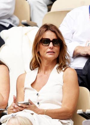 Faustine Bollaert in the stands during the Day thirteen of the 2026 Roland Garros French Open on June 05, 2026 in Paris, France Jacovides Moreau Bestimage Celebs in the stands during the Day thirteen of the 2026 French Open on June 05, 2026 in Paris, France Paris France  Copyright: xJACOVIDES-MOREAUx xBESTIMAGExJACOVIDES-MOREAUx xBESTIMAGEx