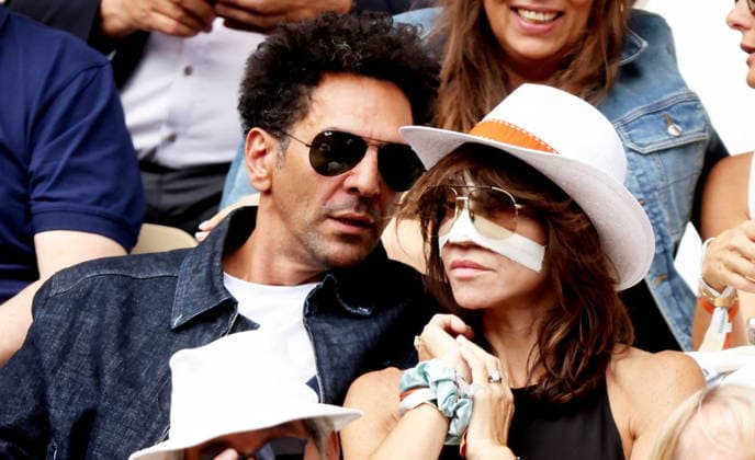 Tomer Sisley and his wife Sandra Sisley in the stands during the Day thirteen of the 2026 Roland Garros French Open on June 05, 2026 in Paris, France Jacovides Moreau Bestimage Celebs in the stands during the Day thirteen of the 2026 French Open on June 05, 2026 in Paris, France Paris France  Copyright: xJACOVIDES-MOREAUx xBESTIMAGExJACOVIDES-MOREAUx xBESTIMAGEx