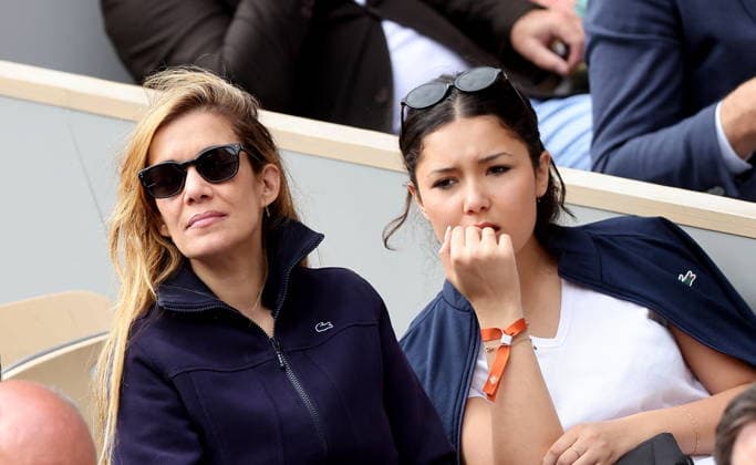 Mélanie Doutey and her daughter in the stands during the Day thirteen of the 2026 Roland Garros French Open on June 05, 2026 in Paris, France Jacovides Moreau Bestimage Celebs in the stands during the Day thirteen of the 2026 French Open on June 05, 2026 in Paris, France Paris France  Copyright: xJACOVIDES-MOREAUx xBESTIMAGExJACOVIDES-MOREAUx xBESTIMAGEx