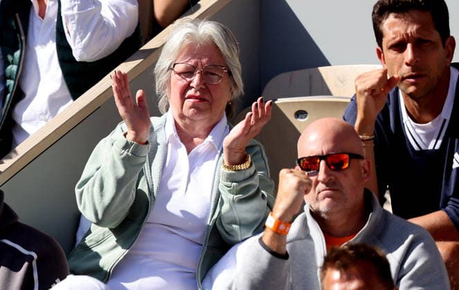 Irina Zvereva mother of Alexander Zverev in the stands during the Day thirteen of the 2026 French Open on June 05, 2026 in Paris, France Jacovides Moreau Bestimage Celebs in the stands during the Day thirteen of the 2026 French Open on June 05, 2026 in Paris, France Paris France  Copyright: xJACOVIDES-MOREAUx xBESTIMAGExJACOVIDES-MOREAUx xBESTIMAGEx