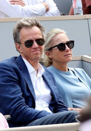 Anne Sophie Lapix and her husband Arthur Sadoun in the stands during the Day thirteen of the 2026 Roland Garros French Open on June 05, 2026 in Paris, France Jacovides Moreau Bestimage Celebs in the stands during the Day thirteen of the 2026 French Open on June 05, 2026 in Paris, France Paris France  Copyright: xJACOVIDES-MOREAUx xBESTIMAGExJACOVIDES-MOREAUx xBESTIMAGEx