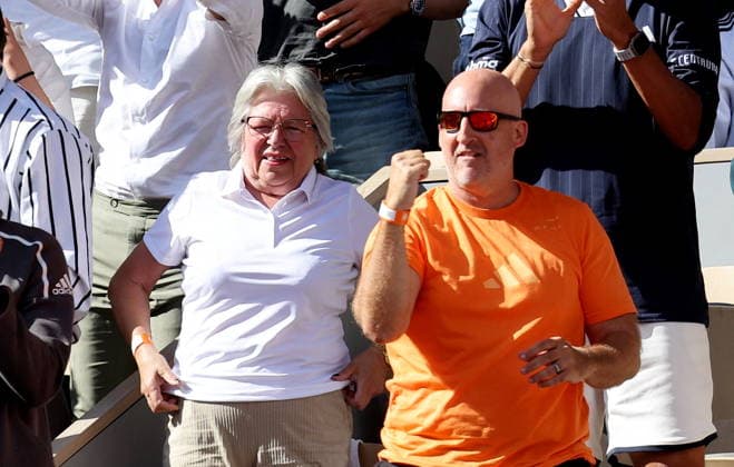 Irina Zvereva mother of Alexander Zverev in the stands during the Day thirteen of the 2026 French Open on June 05, 2026 in Paris, France Jacovides Moreau Bestimage Celebs in the stands during the Day thirteen of the 2026 French Open on June 05, 2026 in Paris, France Paris France  Copyright: xJACOVIDES-MOREAUx xBESTIMAGExJACOVIDES-MOREAUx xBESTIMAGEx