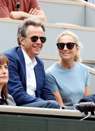 Anne Sophie Lapix and her husband Arthur Sadoun in the stands during the Day thirteen of the 2026 Roland Garros French Open on June 05, 2026 in Paris, France Jacovides Moreau Bestimage Celebs in the stands during the Day thirteen of the 2026 French Open on June 05, 2026 in Paris, France Paris France  Copyright: xJACOVIDES-MOREAUx xBESTIMAGExJACOVIDES-MOREAUx xBESTIMAGEx