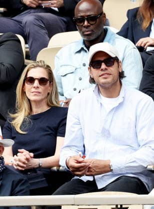 Judith El Zein et Laurent Lafitte dans les tribunes lors des Internationaux de France de Tennis de Roland Garros 2026, à Paris, France, le 5 juin 2026 Jacovides Moreau Bestimage Celebs in the stands during the Day thirteen of the 2026 French Open on June 05, 2026 in Paris, France Paris France  Copyright: xJACOVIDES-MOREAUx xBESTIMAGExJACOVIDES-MOREAUx xBESTIMAGEx
