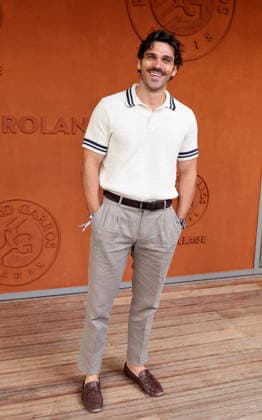 Giuseppe Maggio au photocall du village night session lors des Internationaux de France de Tennis de Roland Garros 2026, à Paris, France, le 5 juin 2026 Jacovides Moreau Bestimage Celebs attending the village photocall during the 2026 French Open at Roland Garros in Paris, France, on June 5, 2026 Paris France  Copyright: xJACOVIDES-MOREAUx xBESTIMAGExJACOVIDES-MOREAUx xBESTIMAGEx