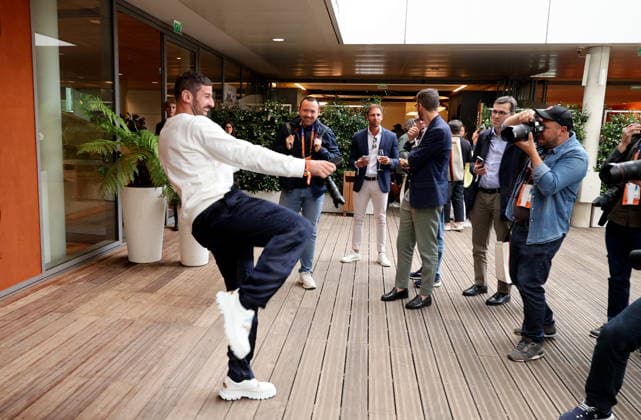 Cyril Benzaquen au photocall du village night session lors des Internationaux de France de Tennis de Roland Garros 2026, à Paris, France, le 5 juin 2026 Jacovides Moreau Bestimage Celebs attending the village photocall during the 2026 French Open at Roland Garros in Paris, France, on June 5, 2026 Paris France  Copyright: xJACOVIDES-MOREAUx xBESTIMAGExJACOVIDES-MOREAUx xBESTIMAGEx