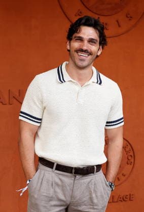 Giuseppe Maggio au photocall du village night session lors des Internationaux de France de Tennis de Roland Garros 2026, à Paris, France, le 5 juin 2026 Jacovides Moreau Bestimage Celebs attending the village photocall during the 2026 French Open at Roland Garros in Paris, France, on June 5, 2026 Paris France  Copyright: xJACOVIDES-MOREAUx xBESTIMAGExJACOVIDES-MOREAUx xBESTIMAGEx