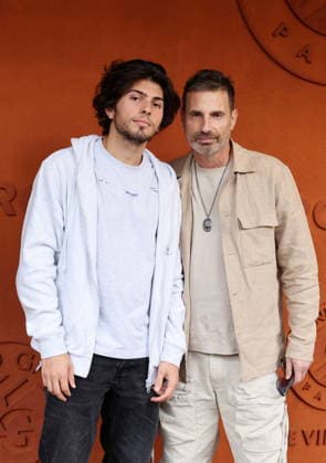 Richard Orlinski and his son Jonathan at the village photocall night session during the 2026 French Open at Roland Garros in Paris, France, on June 5, 2026 Jacovides Moreau Bestimage Celebs attending the village photocall during the 2026 French Open at Roland Garros in Paris, France, on June 5, 2026 Paris France  Copyright: xJACOVIDES-MOREAUx xBESTIMAGExJACOVIDES-MOREAUx xBESTIMAGEx