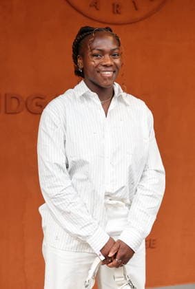 Clarisse Agbegnenou au photocall du village night session lors des Internationaux de France de Tennis de Roland Garros 2026, à Paris, France, le 5 juin 2026 Jacovides Moreau Bestimage Celebs attending the village photocall during the 2026 French Open at Roland Garros in Paris, France, on June 5, 2026 Paris France  Copyright: xJACOVIDES-MOREAUx xBESTIMAGExJACOVIDES-MOREAUx xBESTIMAGEx