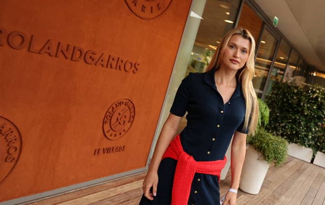 Chloe Lecareux au photocall du village night session lors des Internationaux de France de Tennis de Roland Garros 2026, à Paris, France, le 5 juin 2026 Jacovides Moreau Bestimage Celebs attending the village photocall during the 2026 French Open at Roland Garros in Paris, France, on June 5, 2026 Paris France  Copyright: xJACOVIDES-MOREAUx xBESTIMAGExJACOVIDES-MOREAUx xBESTIMAGEx