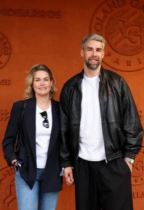 Luka Karabatic et sa compagne Jeny Priez au photocall du village night session lors des Internationaux de France de Tennis de Roland Garros 2026, à Paris, France, le 5 juin 2026 Jacovides Moreau Bestimage Celebs attending the village photocall during the 2026 French Open at Roland Garros in Paris, France, on June 5, 2026 Paris France  Copyright: xJACOVIDES-MOREAUx xBESTIMAGExJACOVIDES-MOREAUx xBESTIMAGEx