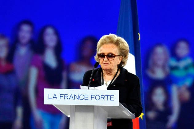 POLITIQUE : Discours candidat UMP - Villepinte - 11 03 12 Bernadette Chirac VILLEPINTE (ILE DE FRANCE)France  Copyright: xGerardxRousselx