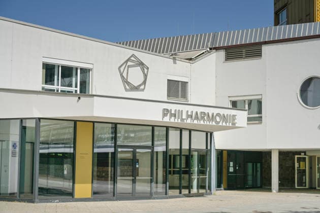 Philharmonie, Kulturforum, Tiergarten, Mitte, Berlin, Deutschland