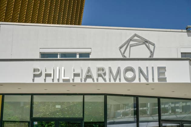 Philharmonie, Kulturforum, Tiergarten, Mitte, Berlin, Deutschland