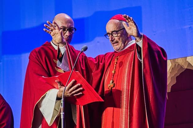 A solemn Mass with the papal legate, Cardinal Michael Czerny, completed the beatification of priests Jan Bula and Vaclav Drbola, at Exhibition Centre in Brno, Czech Republic, on June 6, 2026. (CTKxPhoto PatrikxUhlir) CTKPhotoP2026060603564  CTKPhotoP2026060603564