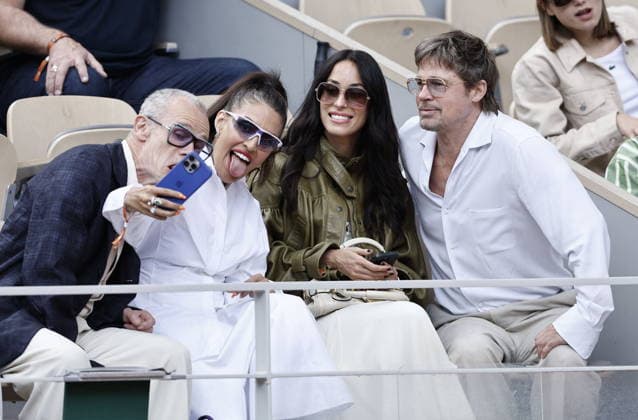 Brad Pitt and his girlfriend Ines de Ramon will attend the French Open at Roland Garros 2026, Paris on June 6, 2026 Jacovides Moreau Bestimage Brad Pitt and his girlfriend Ines de Ramon will attend the French Open at Roland Garros 2026, Paris on June 6, 2026 Paris France  Copyright: xJACOVIDES-MOREAUx xBESTIMAGExJACOVIDES-MOREAUx xBESTIMAGEx