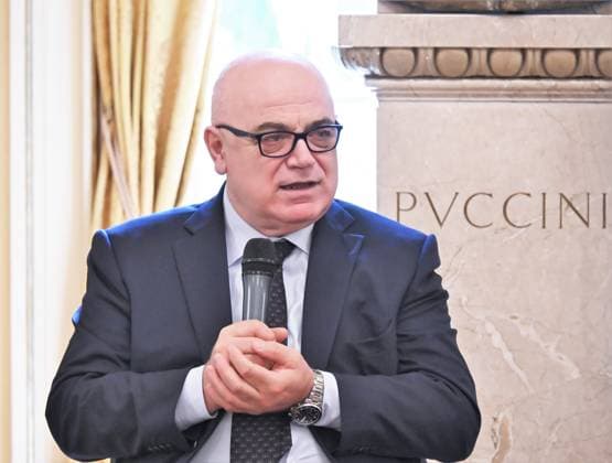IPA85394694 - Milan,Italy Bizet s CARMEN opera on stage at La Scala institutional presentation conference In the photo:Fortunato Ortombina superintendent of La Scala Milan  Copyright: xNickxZonnax xNickxZonnax 85394694