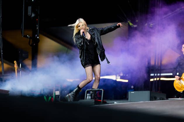 Taylor Momsen (Gesang, Gitarre) während des Auftritts der US-amerikanischen Rockband The Pretty Reckless im Rahmen des Festivals Rock am Ring 2026 am Nürburgring. Nürburg Rock am Ring Rheinland-Pfalz Germany *** Taylor Momsen vocals, guitar during the performance of the US rock band The Pretty Reckless as part of the Rock am Ring 2026 festival at the Nürburgring Nürburg Rock am Ring Rheinland Pfalz Germany