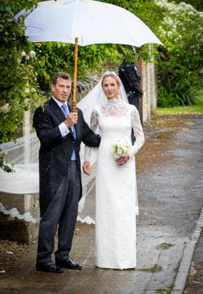 06-06-2026 England Wedding of Peter Philips and NHS nurse Harriet Sperling at All Saints church in Kemble, Gloucestershire. Â  Copyright: xPPEx