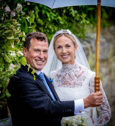 06-06-2026 England Wedding of Peter Philips and NHS nurse Harriet Sperling at All Saints church in Kemble, Gloucestershire. Â  Copyright: xPPEx