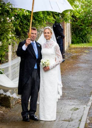 06-06-2026 England Wedding of Peter Philips and NHS nurse Harriet Sperling at All Saints church in Kemble, Gloucestershire. Â  Copyright: xPPEx