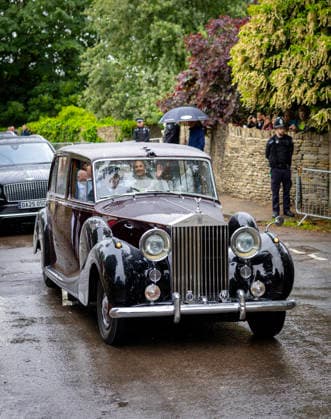 06-06-2026 England Wedding of Peter Philips and NHS nurse Harriet Sperling at All Saints church in Kemble, Gloucestershire. Â  Copyright: xPPEx