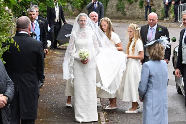 Royal wedding of Peter Phillips and Harriet Sperling at All Saints Church in Kemble, England Featuring: Harriet Sperling, Georgina Sperling, Savannah Phillips, Isla Phillips Where: Kemble, United Kingdom When: 06 Jun 2026 Credit: Cover Images EDITORIAL USE ONLY. NOT FOR USE BY NEWSPAPERS BASED IN THE UK. Copyright: xx coverimg55752737