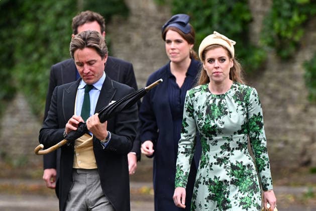 Royal wedding of Peter Phillips and Harriet Sperling at All Saints Church in Kemble, England Featuring: Edoardo Mapelli Mozzi, Jack Brooksbank, Princess Beatrice, Princess Eugenie Where: Kemble, United Kingdom When: 06 Jun 2026 Credit: Cover Images EDITORIAL USE ONLY. NOT FOR USE BY NEWSPAPERS BASED IN THE UK. Copyright: xx coverimg55752745