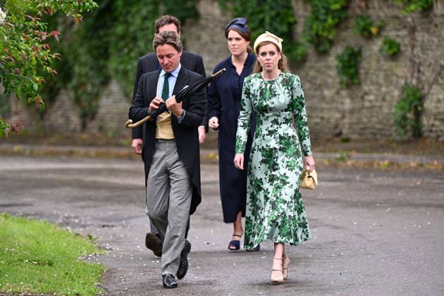 Royal wedding of Peter Phillips and Harriet Sperling at All Saints Church in Kemble, England Featuring: Edoardo Mapelli Mozzi, Jack Brooksbank, Princess Beatrice, Princess Eugenie Where: Kemble, United Kingdom When: 06 Jun 2026 Credit: Cover Images EDITORIAL USE ONLY. NOT FOR USE BY NEWSPAPERS BASED IN THE UK. Copyright: xx coverimg55752746