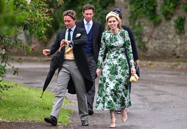 Royal wedding of Peter Phillips and Harriet Sperling at All Saints Church in Kemble, England Featuring: Edoardo Mapelli Mozzi, Jack Brooksbank, Princess Beatrice, Princess Eugenie Where: Kemble, United Kingdom When: 06 Jun 2026 Credit: Cover Images EDITORIAL USE ONLY. NOT FOR USE BY NEWSPAPERS BASED IN THE UK. Copyright: xx coverimg55752749