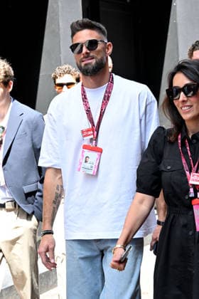 Olivier Giroud in the paddocks of the Formula 1 Louis Vuitton Grand Prix of Monaco 2026, in Monte Carlo, Monaco, on June 6, 2026 Bruno Bebert Bestimage Celebs in the paddocks of the Formula 1 Louis Vuitton Grand Prix of Monaco 2026, in Monte Carlo, Monaco, on June 6, 2026 Monte Carlo Monaco  Copyright: xBrunoxBebertx xBestimagexBrunoxBebertx xBestimagex