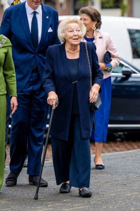 06-06-2026 Rotterdam Princess Beatrix attended the celebration of the 35th anniversary of the Royal Rowing and Sailing Association ˜De Maas™ in Rotterdam. Â  Copyright: xPPEx