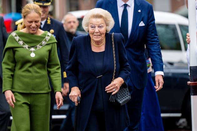 06-06-2026 Rotterdam Princess Beatrix attended the celebration of the 35th anniversary of the Royal Rowing and Sailing Association ˜De Maas™ in Rotterdam. Â  Copyright: xPPEx