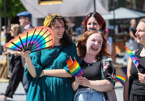 The Brno Pride Parade passed through the city centre as part of the Brno Pride Week 2026 event, in Brno, Czech Republic, on June 6, 2026. (CTKxPhoto MonikaxHlavacova) CTKPhotoP2026060604408  CTKPhotoP2026060604408