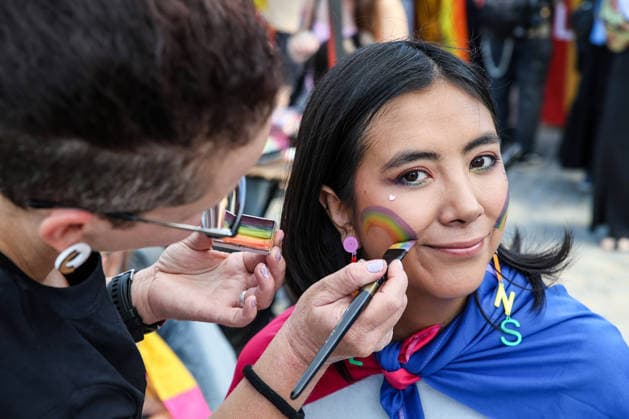 The Brno Pride Parade passed through the city centre as part of the Brno Pride Week 2026 event, in Brno, Czech Republic, on June 6, 2026. (CTKxPhoto MonikaxHlavacova) CTKPhotoP2026060604426  CTKPhotoP2026060604426