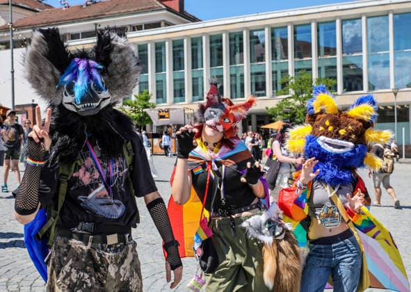 The Brno Pride Parade passed through the city centre as part of the Brno Pride Week 2026 event, in Brno, Czech Republic, on June 6, 2026. (CTKxPhoto MonikaxHlavacova) CTKPhotoP2026060604427  CTKPhotoP2026060604427
