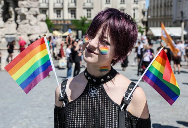 The Brno Pride Parade passed through the city centre as part of the Brno Pride Week 2026 event, in Brno, Czech Republic, on June 6, 2026. (CTKxPhoto MonikaxHlavacova) CTKPhotoP2026060604428  CTKPhotoP2026060604428