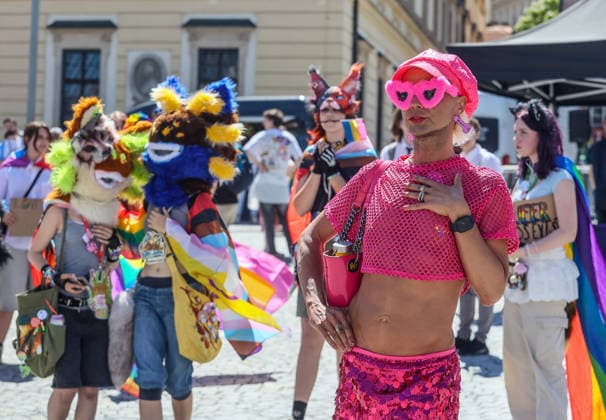 The Brno Pride Parade passed through the city centre as part of the Brno Pride Week 2026 event, in Brno, Czech Republic, on June 6, 2026. (CTKxPhoto MonikaxHlavacova) CTKPhotoP2026060604431  CTKPhotoP2026060604431