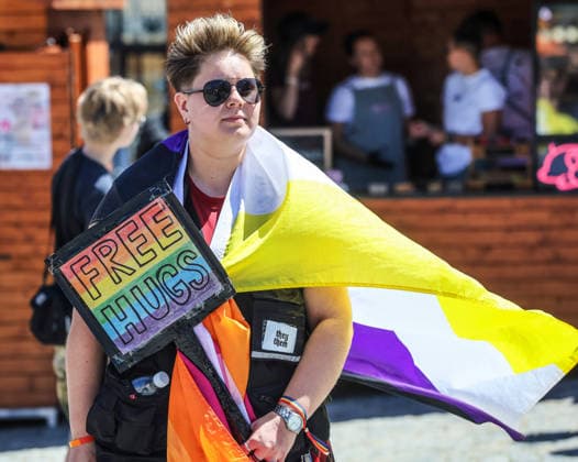 The Brno Pride Parade passed through the city centre as part of the Brno Pride Week 2026 event, in Brno, Czech Republic, on June 6, 2026. (CTKxPhoto MonikaxHlavacova) CTKPhotoP2026060604433  CTKPhotoP2026060604433