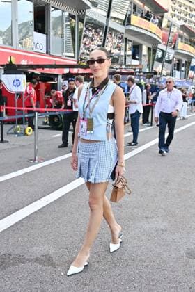 IPA85400464 - Monte Carlo, Formula 1 Monaco Grand Prix - Celebrities attend Saturday s practice In the photo: Ginevra Mavilla  Copyright: xManuelexMangiarottix xManuelexMangiarottix 85400464