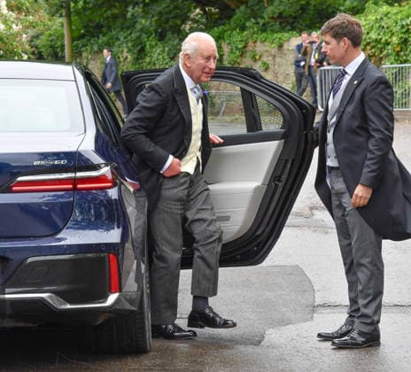 Peter Phillips Marries Harriet Sperling In Gloucestershire King Charles III waves as he arrives for the Royal wedding of Peter Phillips and Harriet Sperling at All Saints Church on June 06, 2026 in Kemble, England. Peter Phillips, the son of Princess Anne, Princess Royal and eldest grandchild of Queen Elizabeth II, will marry NHS Nurse and writer Harriet Sperling during a ceremony at All Saints Church in Kemble today, Credit:Jules Annan Avalon England  Copyright: xJulesxAnnanx xAvalonx 1108326066