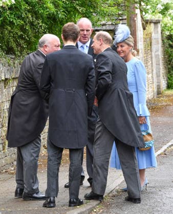 Peter Phillips Marries Harriet Sperling In Gloucestershire Sophie, Duchess of Edinburgh and Prince Edward, Duke of Edinburgh arrive for the Royal wedding of Peter Phillips and Harriet Sperling at All Saints Church on June 06, 2026 in Kemble, England. Peter Phillips, the son of Princess Anne, Princess Royal and eldest grandchild of Queen Elizabeth II, will marry NHS Nurse and writer Harriet Sperling during a ceremony at All Saints Church in Kemble, Credit:Jules Annan Avalon England  Copyright: xJulesxAnnanx xAvalonx 1108326288