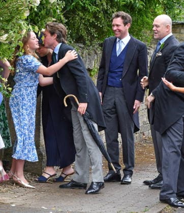 Peter Phillips Marries Harriet Sperling In Gloucestershire Edoardo Mapelli Mozzi, Jack Brooksbank, Princess Eugenie of York and Princess Beatrice of York arrive for the Royal wedding of Peter Phillips and Harriet Sperling at All Saints Church on June 06, 2026 in Kemble, England. Peter Phillips, the son of Princess Anne, Princess Royal and eldest grandchild of Queen Elizabeth II, will marry NHS Nurse and writer Harriet Sperling during a ceremony at All Saints Church in Kemble today, Credit:Jules Annan Avalon  Copyright: xJulesxAnnanx xAvalonx 1108326556