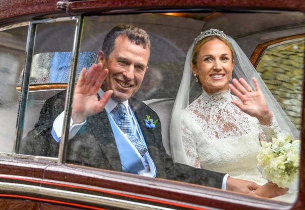 Peter Phillips Marries Harriet Sperling In Gloucestershire Peter Phillips and Harriet Sperling at their wedding at All Saints Church on June 6, 2026 in Kemble, England. Peter Phillips, the son of Princess Anne, Princess Royal and eldest grandchild of Queen Elizabeth II, will marry NHS Nurse and writer Harriet Sperling during a ceremony at All Saints Church in Kemble, Credit:Jules Annan Avalon England  Copyright: xJulesxAnnanx xAvalonx 1108332603