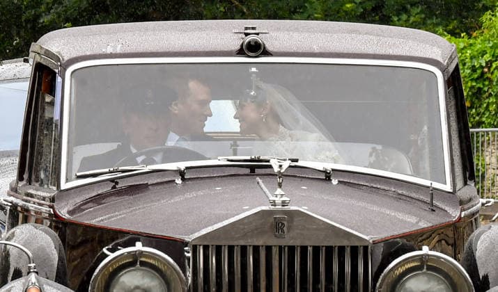 Peter Phillips Marries Harriet Sperling In Gloucestershire Peter Phillips and Harriet Sperling kiss at their wedding at All Saints Church on June 6, 2026 in Kemble, England. Peter Phillips, the son of Princess Anne, Princess Royal and eldest grandchild of Queen Elizabeth II, will marry NHS Nurse and writer Harriet Sperling during a ceremony at All Saints Church in Kemble, Credit:Jules Annan Avalon England  Copyright: xJulesxAnnanx xAvalonx 1108332681