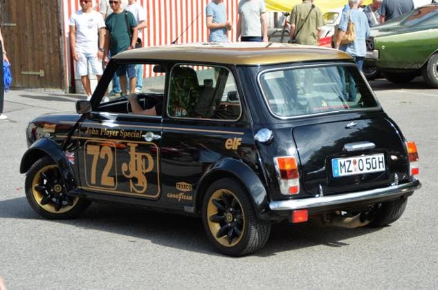 21. Regensburger Classic Rallye, Oldtimer-Rennen bzw Ausfahrt mit Start und Ziel in Regensburg, via Wiesent, Brennberg, Roding, Zandt, Bad Kötzting, Viechtach, Rattenberg am 6. und 7. Juni 2026. Foto: Oldtimer, Mini Cooper MK V, Baujahr 1990, mit H-Kennzeichen *** 21 Regensburger Classic Rallye, classic car race or exit with start and finish in Regensburg, via Wiesent, Brennberg, Roding, Zandt, Bad Kötzting, Viechtach, Rattenberg on June 6 and 7, 2026 Photo classic car, Mini Cooper MK V, year of construction 1990, with H license plate