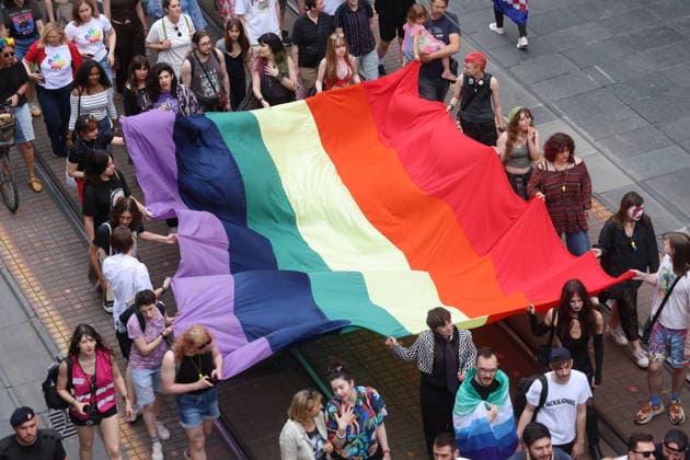Zagreb Pride Parade People take part in the annual 25th Pride Parade in Zagreb, Croatia, on June 6, 2026.  SanjinxStrukic PIXSELL