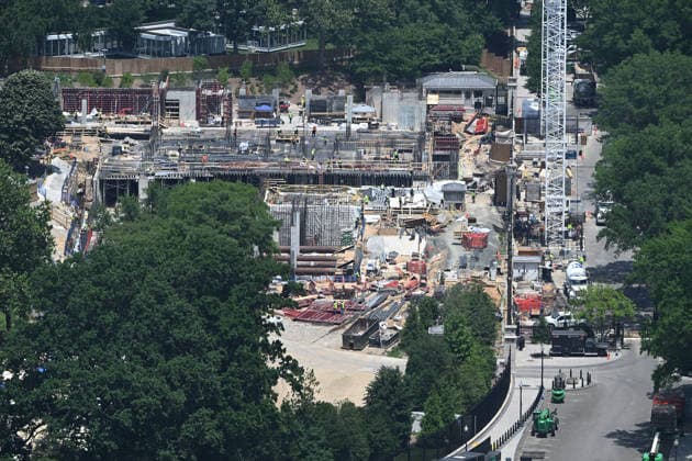 June 3, 2026, Washington, Dc, USA: 6 5 26 - The White House Washington DC..Progression of the construction of the new ballroom at the White House continues. Washington USA - ZUMAb189 20260603_znp_b189_003 Copyright: xChristyxBowex